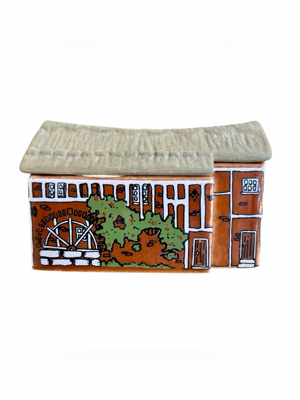 Wade England Vintage Whimsy On Why The Water Mill #14 Trinket Mini House